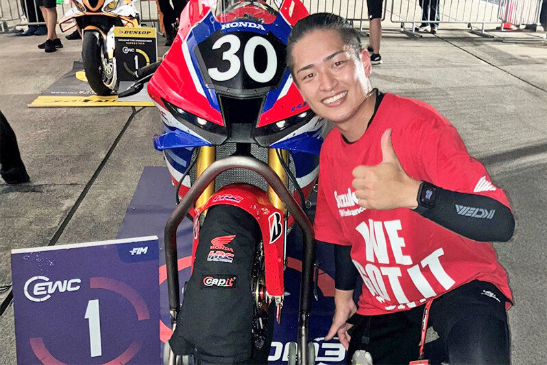 株式会社ホンダ・レーシング　三宅 優永さん