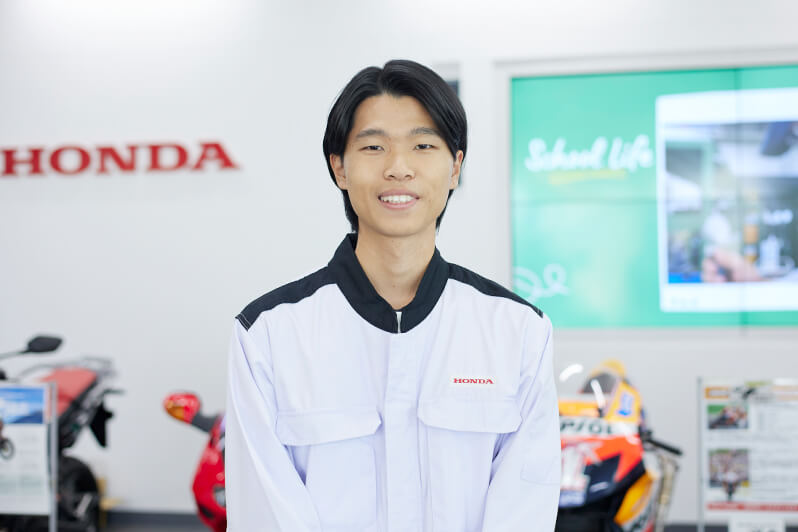 一級自動車研究開発学科　大谷　柚月