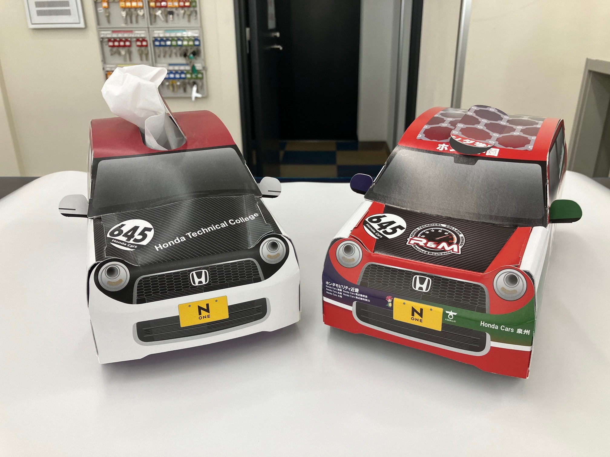 【新作完成間近！】N-0NEレース参戦マシンの車両クラフト（ティッシュBOXになるよ）