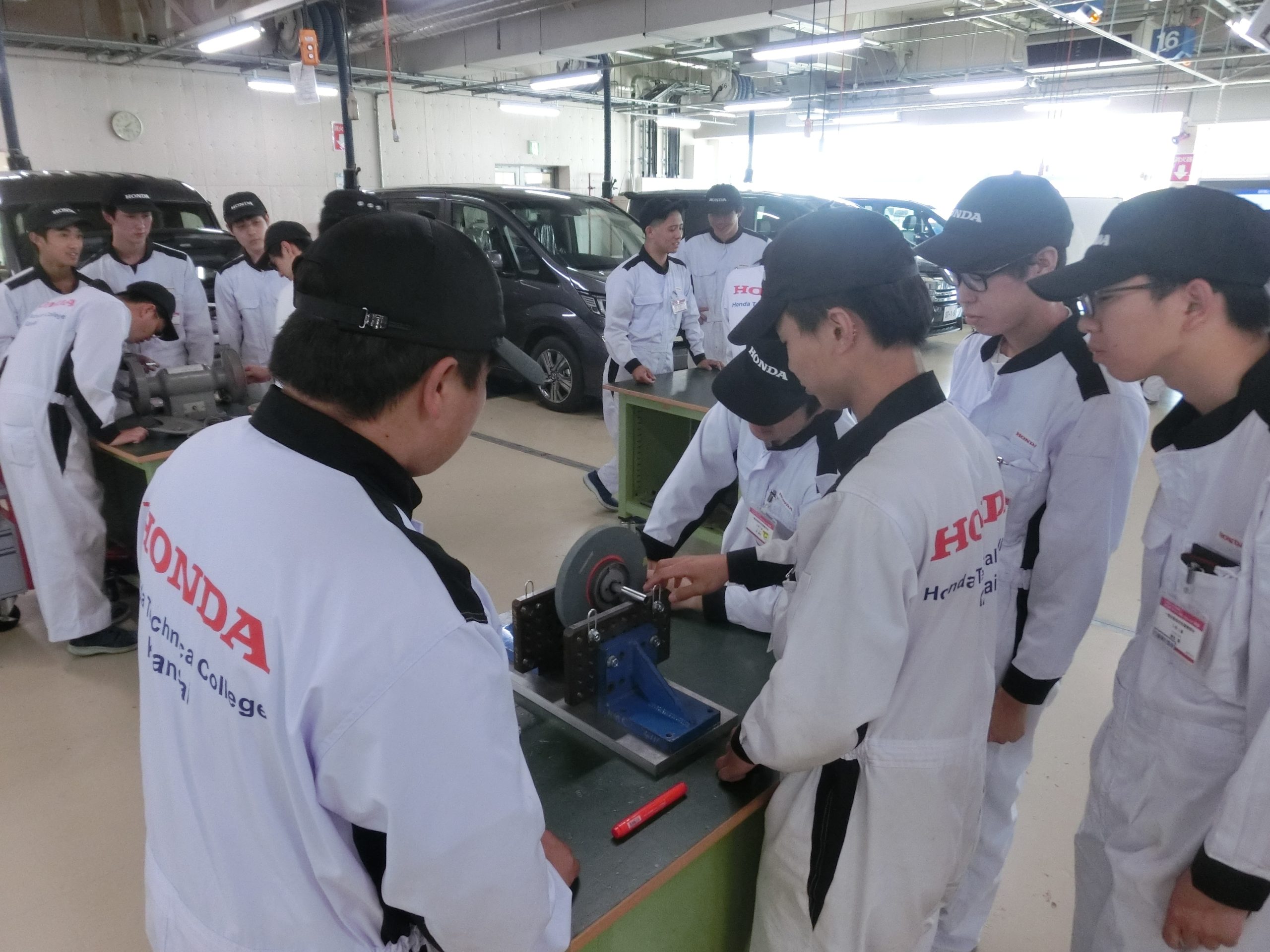 【授業】研削砥石の取替等業務特別教育の実施