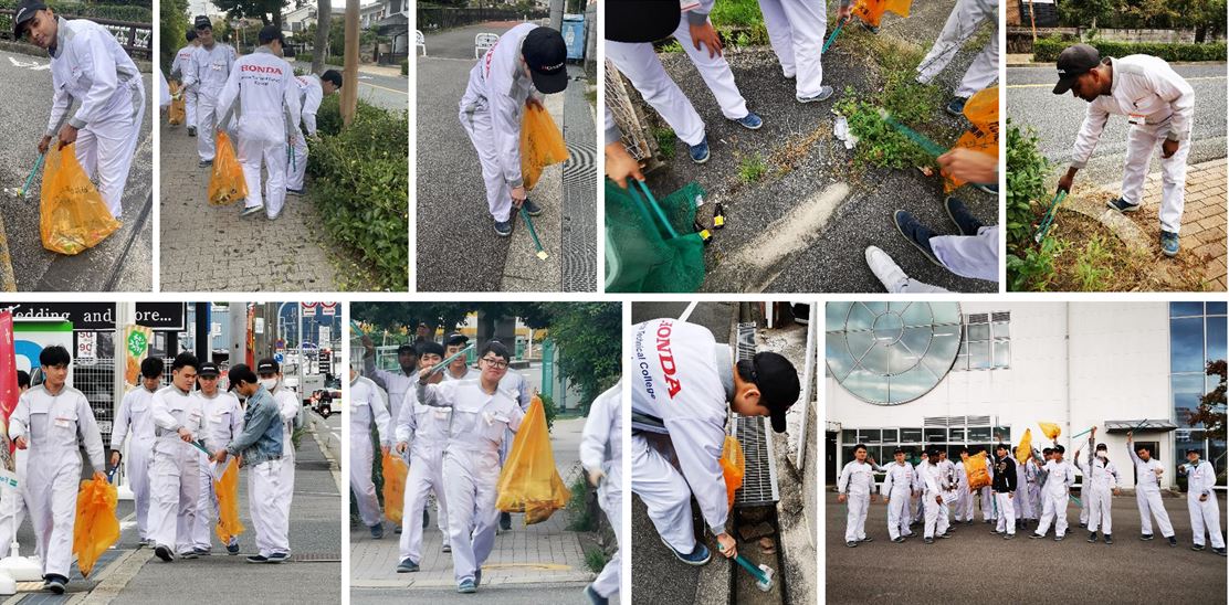 【地域清掃】11月6日（水）の放課後に実施！