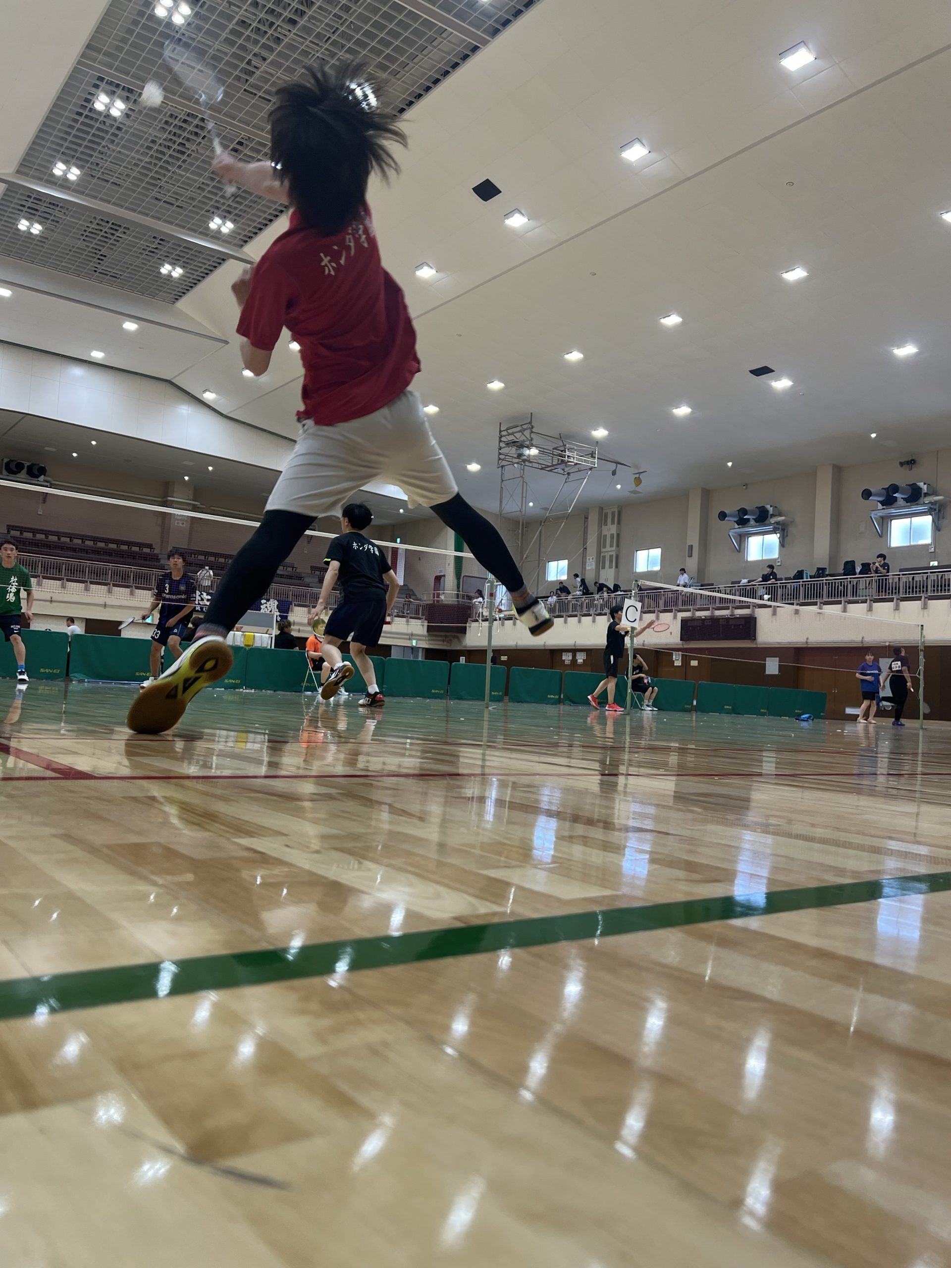 【バドミントン部】関西専門学校バドミントン春季大会