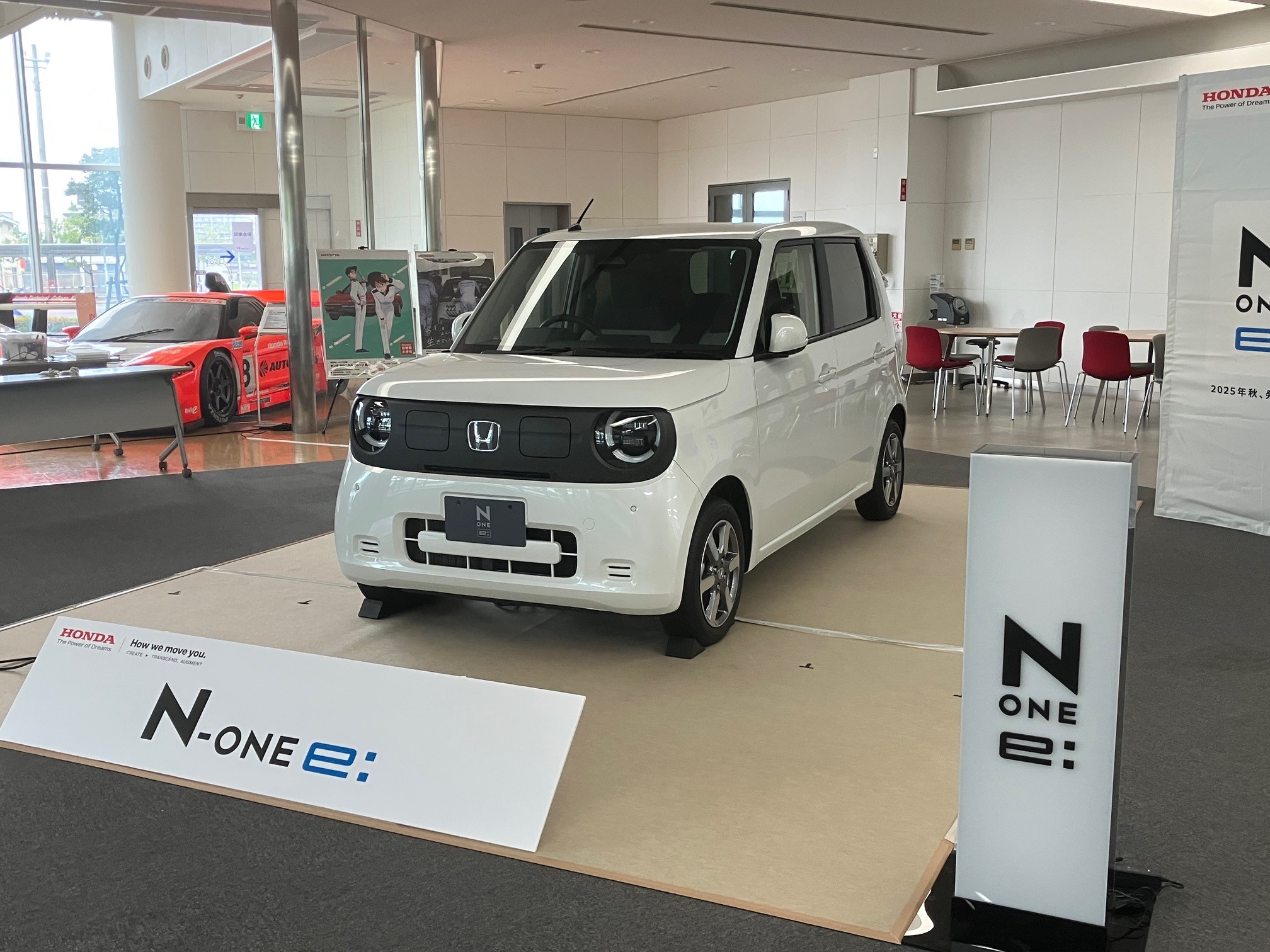 【メディア向け発表会！】Hondaの電気自動車（N-ONE e:）
